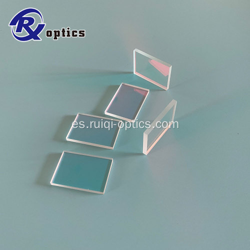 Filtro de vidrio óptico de azul cuadrado de 50 mm QB21